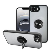 CASE SHOP iPhone 16e 指環支架站立保護殼-黑