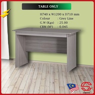 Cassa Custom Self Matching 4 feet / 5 feet Laminated Writing Table Computer Table Meja Pejabat Offic