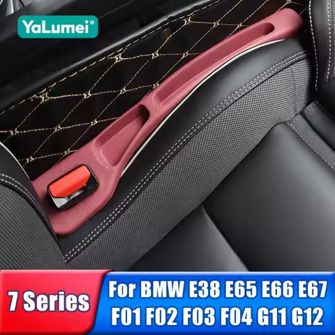 Car Seat Gap Filler Storage Box For BMW 7 Series E38 E65 E66 E67 F01 F02 F03 F04 G11 G12 730Li 740Li