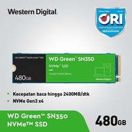 Ssd WD GREEN SN350 M.2 Nvme 2280 480GGB - Pcie Gen3x4