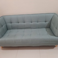 JONNA SOFA 2.5S OLIVE GREEN-CORSICA210 Preloved/second/bekas