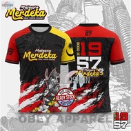 ✨✨Malaysia Merdeka 2025 The Land of My Blood Spilled Sublimation Tshirt • Baju Merdeka 31 August 195