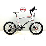 LIMITED EDITION HIGH SPECS Java 451 22" 10speed White Mini Velo Road Bike Bicycle 22inch