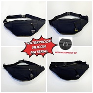 O) High Quality Mix Waterproof Silicon Material One Piece Pancoat Duckdude Waist Bag Crosssbody bag w Waterproof Zip