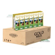 Gold Milk น้ำนมโคแท้ [ยกลัก 40 กล่อง] 180ml. ผู้แพ้นมวัวดื่มได้ Guernsey UHT