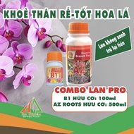 Combo Dưỡng Hoa Lan | Lan Xanh Lan Khoẻ 1 chai B1 | 1 chai AZ ROOTS