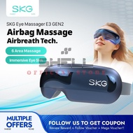 shell SKG Eye Massager Airsoft Massage Hot Compress Relieves Sore Eyes and Removes Dark Circles E3-2