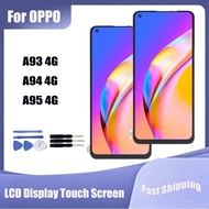 For OPPO A93 A94 A95 LCD Display Touch Screen Digitizer Assembly Replacement Parts