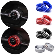 For Mazda 3 Axela CX-30 Artez 2020-2024 Alloy Car Styling Air Conditioning Knob Cover Ring Adjust Trim Sticker Auto Accessories