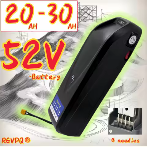 52V Hailong Mountain Bike Lithium Battery 20AH30AH Outdoor Sports Motorcycle 18650 Lithium Battery 3