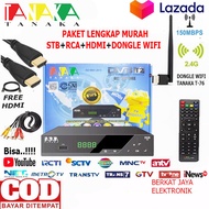 HARGA PROMO!! Set Top Box TV Digital DVBT2 TANAKA Body Plastik - Bisa Youtube 100% ORIGINAL Topbox T