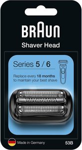 百靈牌 - Series 5 53B Electric Shaver Head Replacement - Black 平行進口
