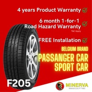 [INSTALLATION] 235/50R18 101Y Minerva F205 *RoadHazardWarranty *4yearsWarranty *BelgiumTyre [2-5days delivery]