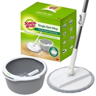 【Direct from Japan】3M Rotating Mop Water Wipe Floor Sweep Floor Microfiber Scotch-Brite SSM-T6