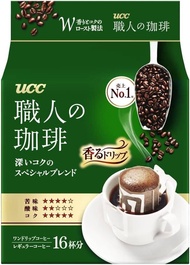 UCC Drip Coffee กาแฟดริปสำเร็จรูป บรรจุ 16 ซอง มี 3 รสชาติ