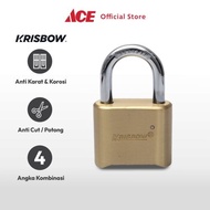 Latin- Ace - Ace - Padlock With 4 Number Combinations Mc504