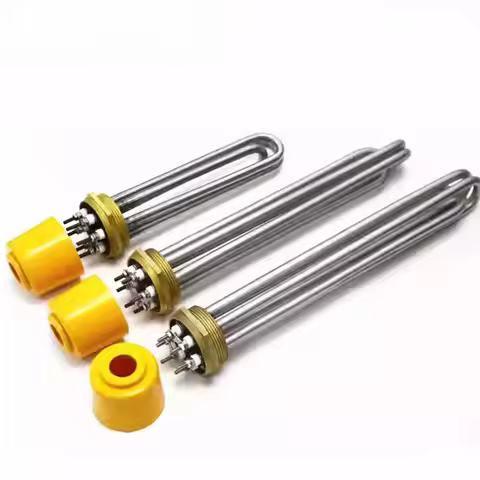 Industrial 380v 10kw 20kw 30kw 6u heating tube explosion-proof oil heater flange immersion tube heat
