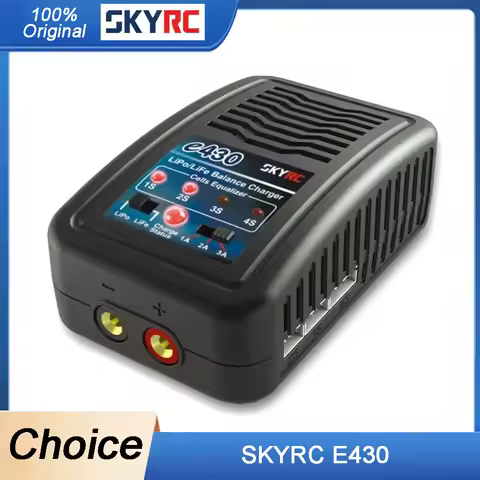 SKYRC E430 AC Balance Charger 30W 3A 100-240V 2S-4S for RC Car Drone FT010 FT011 Boat LiPo Battery C