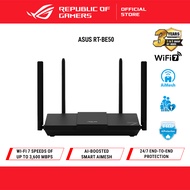 [Great Deal] ASUS RT-BE50 WiFi 7 Router | 3600 Mbps Speed | Covers Up to 2000 sq.ft | AiMesh Smart H