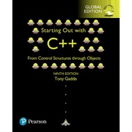(printed copies)Starting Out with C++ from Control Structures Through Objects, Global Edition 9e