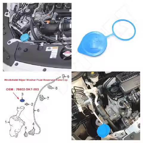 Car Accessories 76802SK7003 Fits for Honda CRV CR-V HRV HR-V T7A 2014-2018 Auto Windshield Wiper Was