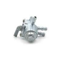 Motorcycle 6mm Inline Fuel Valve Petcock Gas Tank Cut-Off Selector Switch 3 Way Replacement For Dirt