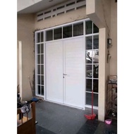 pintu panel free kusen custom acp aluminium