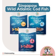 SingaPaw Wild Atlantic Cod Fish Air Dried Dog Treats ~ That Vegetables Maa