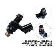 หัวฉีดแต่ 6รู K 8รู W สั้น165CC(ตอเล็ก) FOR ใส่ W110i  W125i  PCX150  CLICK125i MSX  DREAM ใส่ W110-