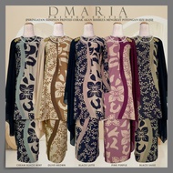 Kurung Dmaria Kurung Moden Labuh Printed High Quality Texture Dobby Silk by Dmimi