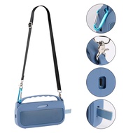 Silicone Cover with Handle Shoulder Strap Travel Protective Carrying Bag for SoundLink Flex 2nd Gen 