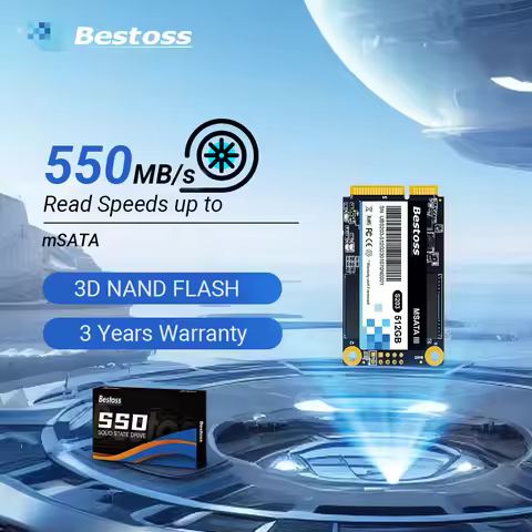Bestoss mSATA SSD 128GB 256GB 512GB 1TB 6Gb/s SATAIII Internal hdd Solid Hard Drives Hard Disk SSD F