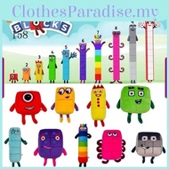 36cm Cartoon Numberblocks Plush Doll Educational Stuffed Toys Number Blocks Children Toys Kids