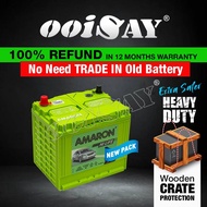 AMARON FLO 85D23L (MF) - 60AH - Car Battery - Vellfire, Alphard, Inspira, Preve, Forester, ASX