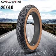 CHAOYANG 20x4.0 Fat Tire E-bike Tire 20 inch Snow Tire 60TPI Puncture Proof 20x4 0 fat tire &amp; tube ebike MTB Bicycle tire