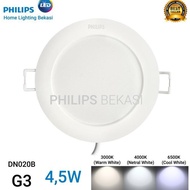 Banting Price Philips Led Downlight Lights Dn020b G3 Led4 4.5w 220-240v D90 Sni - White