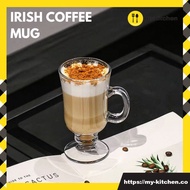 [MY KITCHEN] Irish Coffee Mug Transparent Glass Mug cocktails latte capuccino