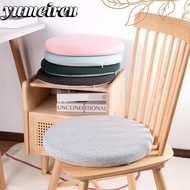 YUMEIREN Round Stool Cushion, Memory Foam Padded Seat Cushion, Comfortable 30cm Anti-Slip Chair Pad 