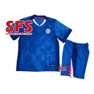 【SFS】Top Quality 25-26 Chelsea Home Kids Jersey Kit Soccer Jersey Football Shirts Sport Children Clo