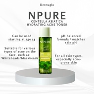 NPURE Centella Asiatica Toner | Cica Acne Toner | Oily Acne Skin Toner | Hydrating Acne Acid 30 ml