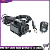 【jiaobin1】5V Submersible Water Pump 0-600L/H Small Fountain Pump 8 Levels Adjustable with 0-7.2ft Li
