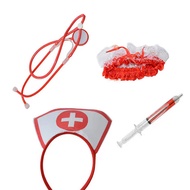 Halloween Costume Accessory,Nurse Costume Set,Nurse Cosplay Costume Set
