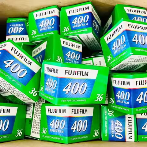 Fujifilm 135 Color ISO 400 35mm Film With 36EXP Per Roll C400 Negatives 1-10 Rolls For Kodak Fujifil