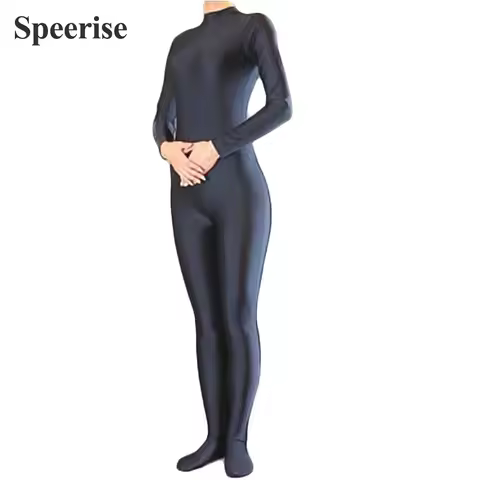 Adult Novelty Unitard Nylon One Piece Catsuit Full Body Zentai Bodysuit Halloween Cosplay Costumes S