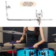[Loviver] Cowbell Holder Metal Musical Instrument Cowbell Mount Holder Attachment Music Percussion C