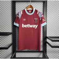 22/23 West Ham home jersey kit fan edition S-4XL: you can add your name and number