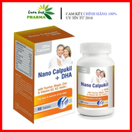 Nano Calpukil Ultra bổ sung Canxi Nano D3 K2 và các khoáng chất... Không gây táo bón lặng cặn.. 60 V