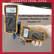 FLUKE Digital Multimeter with Insulation Resistance Tester Function 117 【Direct from Japan】