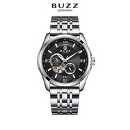 Buzz Germany Jam Tangan Stainless Steel Automatic Watch BZ-L3008