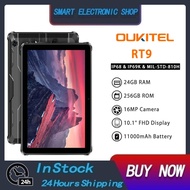 OUKITEL RT9 4G Rugged 11000mAh tablet 10.1HD+IPS Display 24GB(6GB+18GB) +256GB T606 Tablet PC Androi
